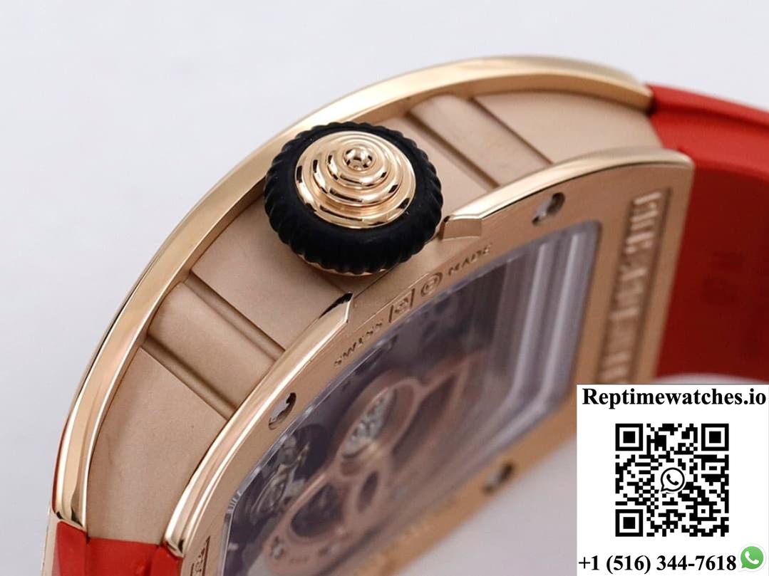 Richard Miller Ladies Rm07-01 Zf Factory Rubber Strap-Rep Time Watches