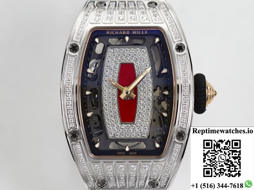 Richard Miller Ladies Rm07-01 Zf Factory Sapphire Crystal Mirror-Rep Time Watches