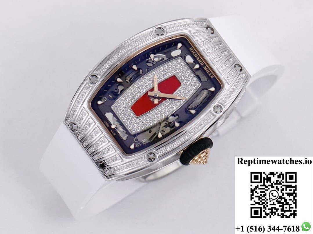 Richard Miller Ladies Rm07-01 Zf Factory Sapphire Crystal Mirror-Rep Time Watches