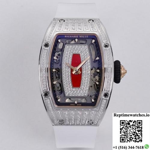 Richard Miller Ladies Rm07-01 Zf Factory Sapphire Crystal Mirror-Rep Time Watches