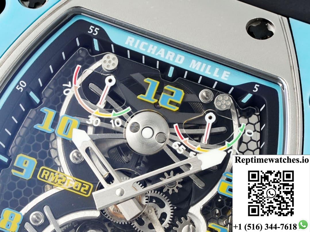 Richard Miller Men’S Rm21-02 Rm Factory Carbon Fiber Case-Rep Time Watches