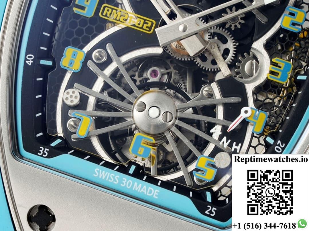 Richard Miller Men’S Rm21-02 Rm Factory Carbon Fiber Case-Rep Time Watches