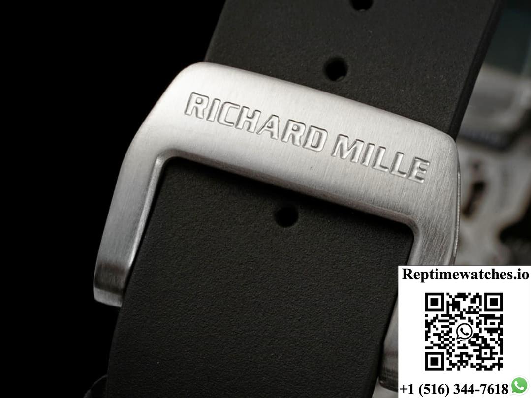 Richard Miller Men’S Rm21-02 Rm Factory Rubber Strap-Rep Time Watches