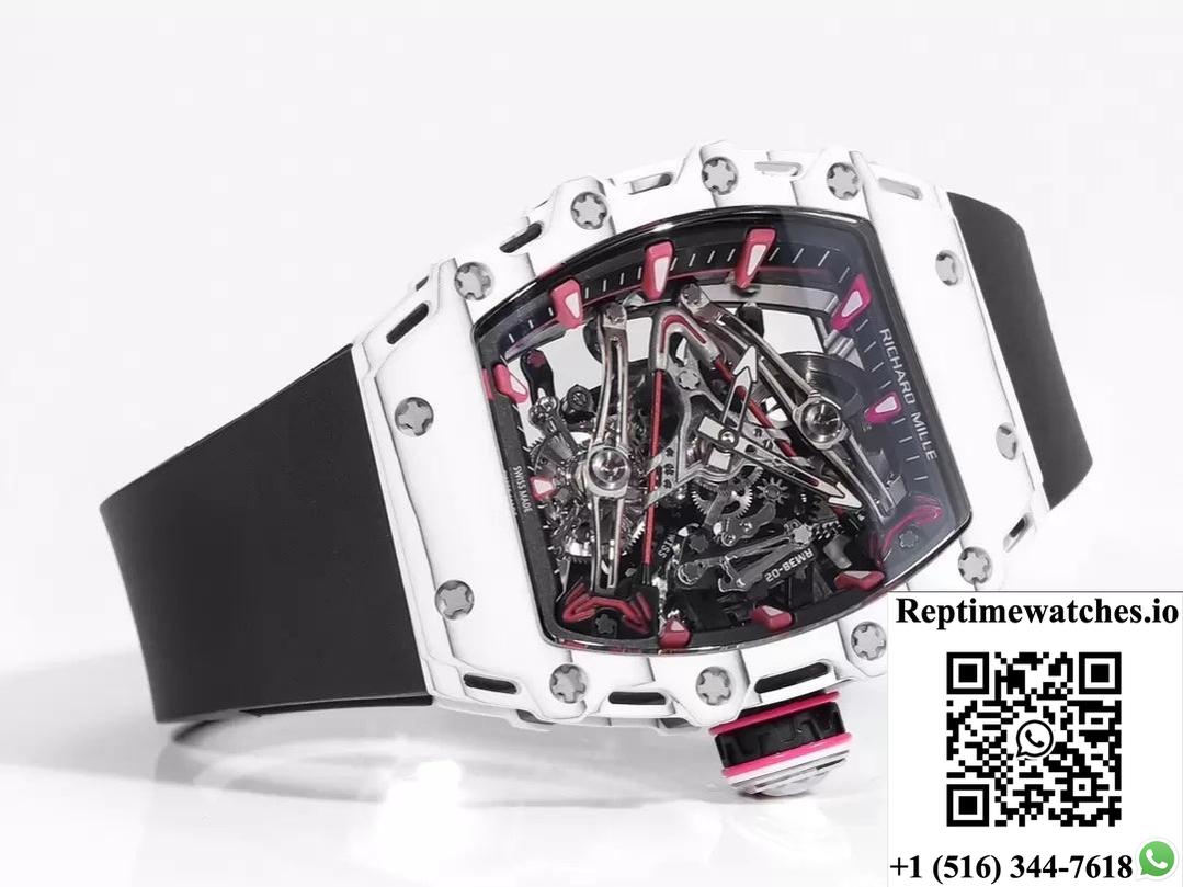 Richard Miller Men’S Rm38-02 Rm Factory Black Strap-Rep Time Watches