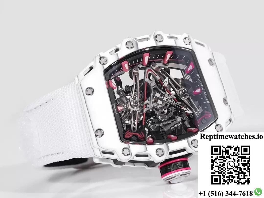 Richard Miller Men’S Rm38-02 Rm Factory Carbon Fiber Bezel-Rep Time Watches