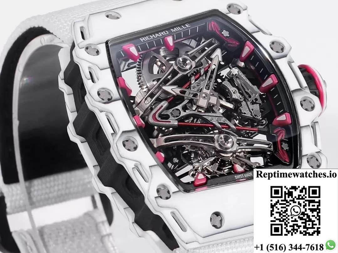 Richard Miller Men’S Rm38-02 Rm Factory Carbon Fiber Bezel-Rep Time Watches