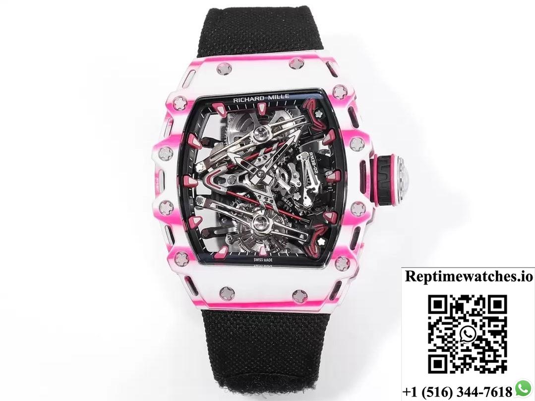 Richard Miller Men’S Rm38-02 Rm Factory Transparent Case Back-Rep Time Watches