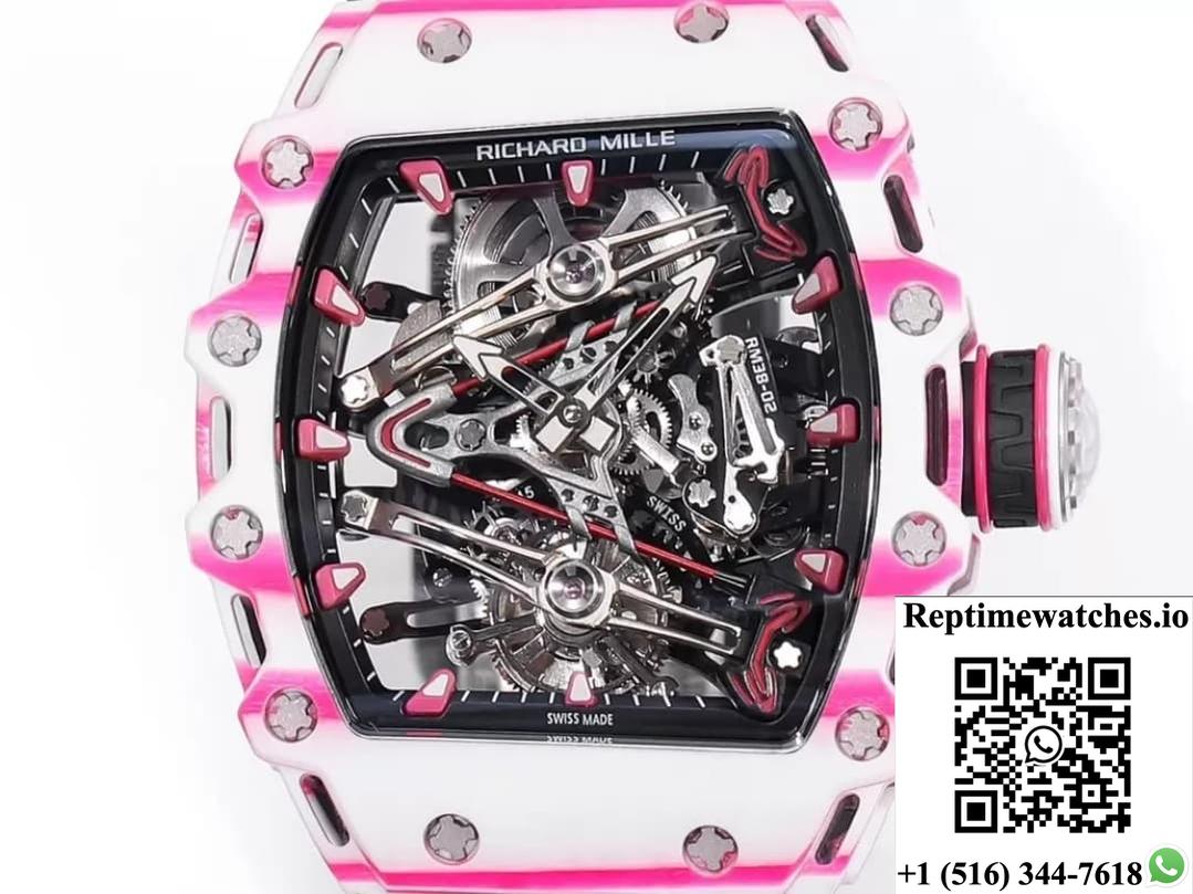 Richard Miller Men’S Rm38-02 Rm Factory Transparent Case Back-Rep Time Watches