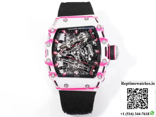 Richard Miller Men’s RM38-02 RM Factory Transparent Case Back