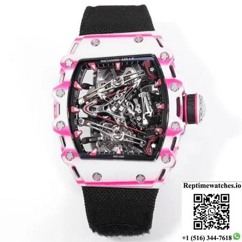 Richard Miller Men’S Rm38-02 Rm Factory Transparent Case Back-Rep Time Watches