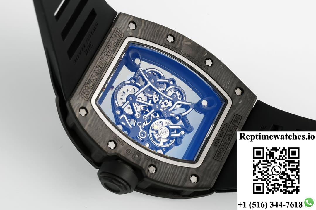 Richard Miller Rm055 Ntpt Zf Factory Black Strap-Rep Time Watches