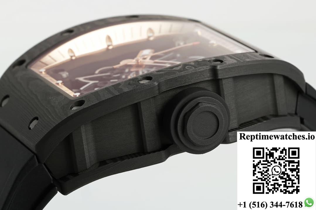 Richard Miller Rm055 Ntpt Zf Factory Black Strap-Rep Time Watches