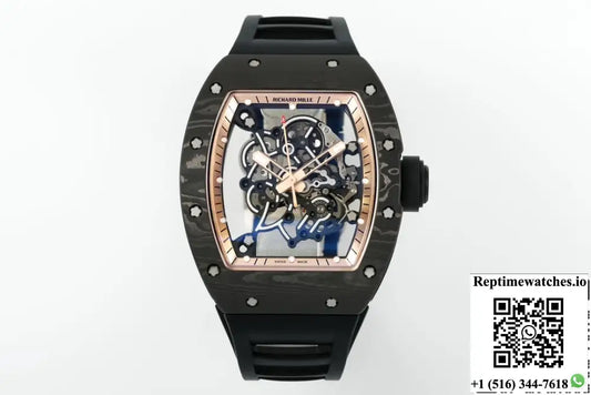 Richard Miller RM055 NTPT ZF Factory Black Strap
