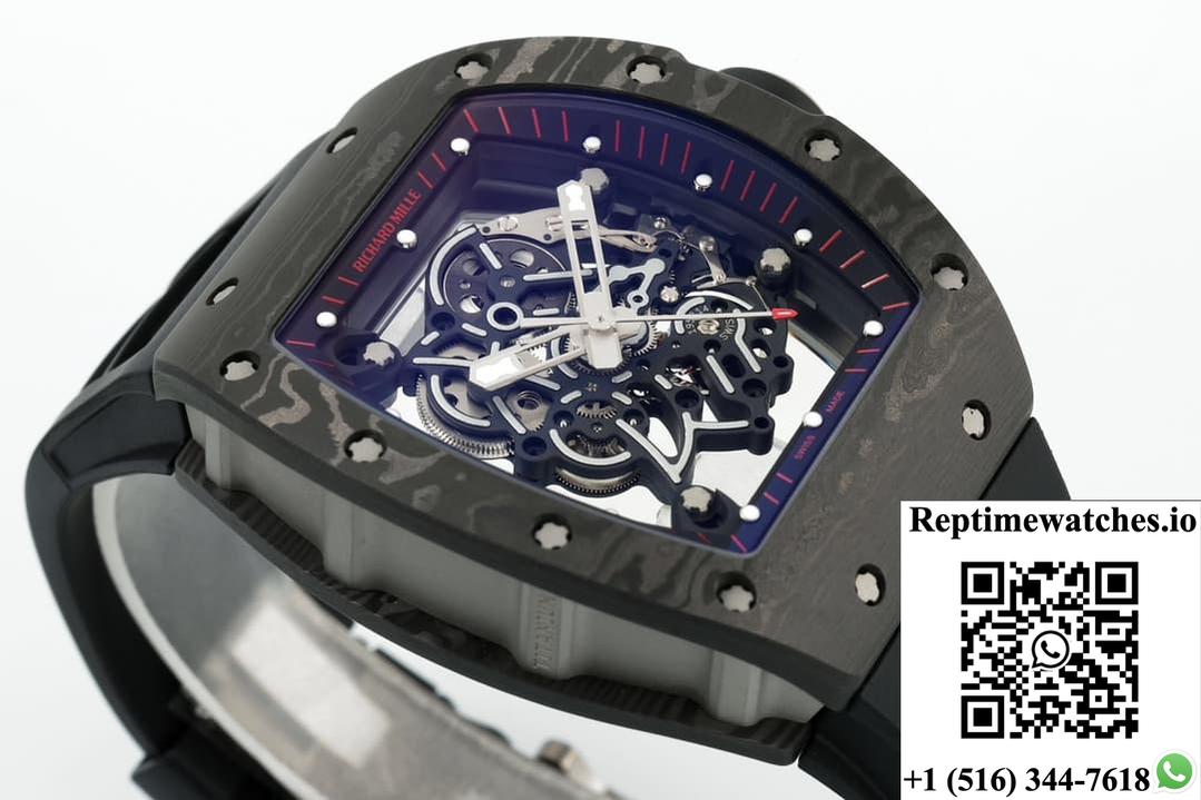 Richard Miller Rm055 Ntpt Zf Factory Carbon Fiber-Rep Time Watches