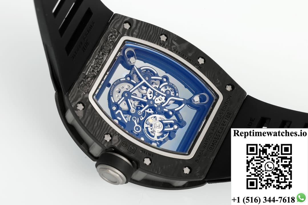 Richard Miller Rm055 Ntpt Zf Factory Carbon Fiber-Rep Time Watches