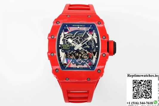 Richard Miller RM35-02 RAFAEL NADAL ZF Factory V6 Red Strap
