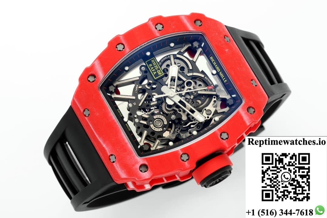 Richard Miller Rm35-02 Rafael Nadal Zf Factory V6 Tonneau Dial-Rep Time Watches