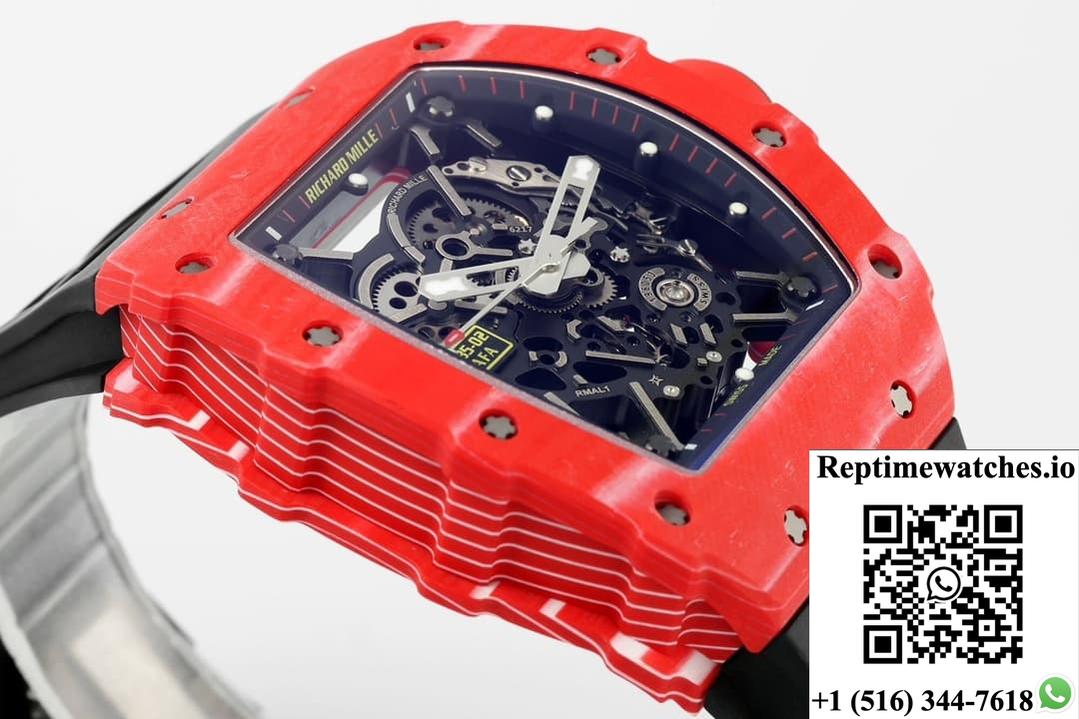 Richard Miller Rm35-02 Rafael Nadal Zf Factory V6 Tonneau Dial-Rep Time Watches