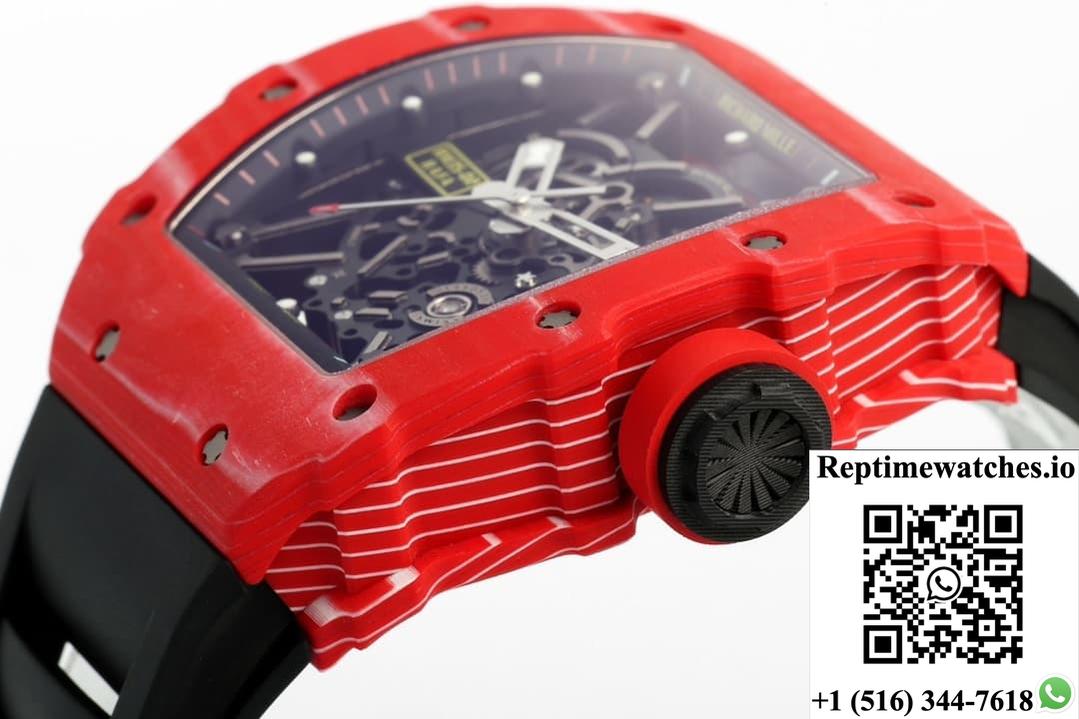 Richard Miller Rm35-02 Rafael Nadal Zf Factory V6 Tonneau Dial-Rep Time Watches