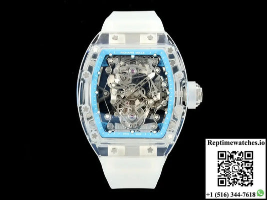 Richard Miller RM56-02 RM Factory Tourbillon Blue Bezel