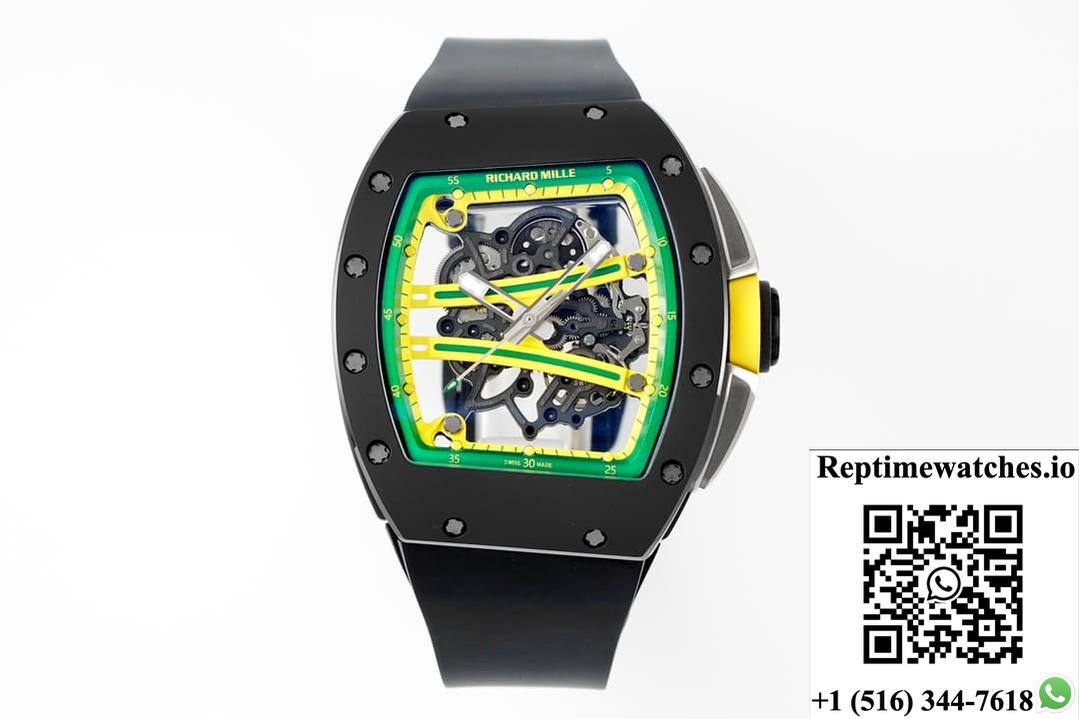Richard Miller Rm61-01 Yohan Blake Zf Factory Ceramic Bezel-Rep Time Watches