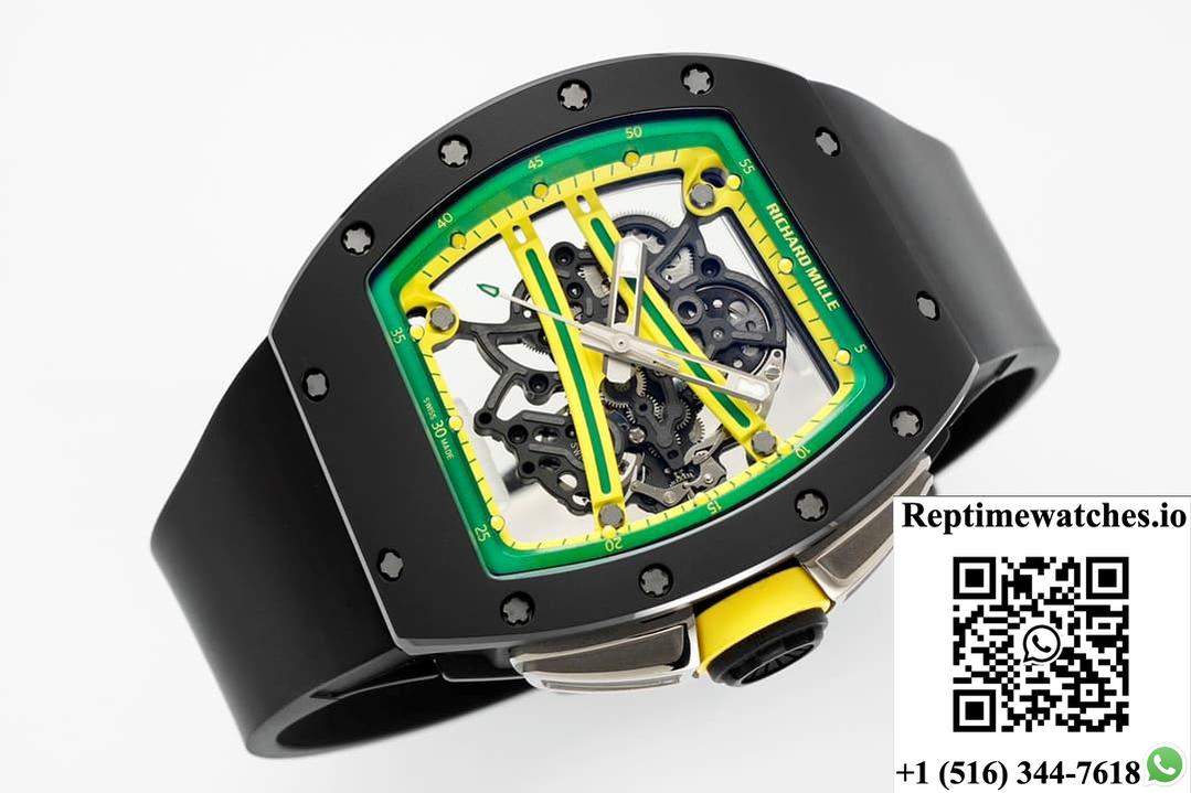 Richard Miller Rm61-01 Yohan Blake Zf Factory Ceramic Bezel-Rep Time Watches