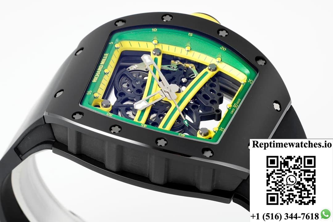 Richard Miller Rm61-01 Yohan Blake Zf Factory Ceramic Bezel-Rep Time Watches