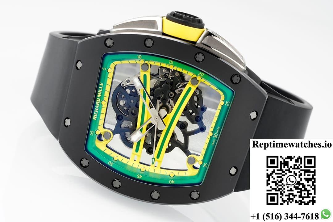 Richard Miller Rm61-01 Yohan Blake Zf Factory Ceramic Bezel-Rep Time Watches