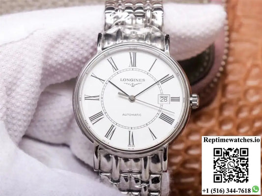 RM Factory Longines Presence L4.921.4.11.6 Stainless Steel White Dial AI Factory