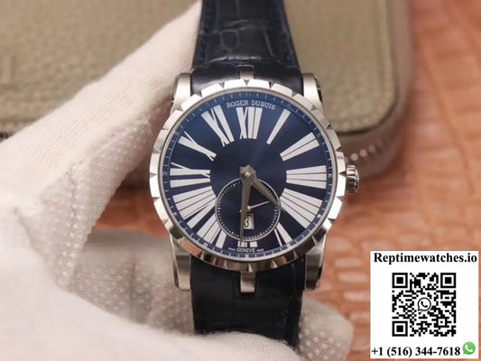 Roger Dubuis Excalibur DBEX0535 PF Factory Blue Dial AI Factory