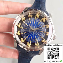 Roger Dubuis Excalibur Knights Of The Round Table II RDDBEX0495 Blue Dial - Watches