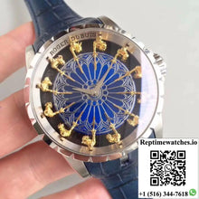 Roger Dubuis Excalibur Knights Of The Round Table II RDDBEX0495 Blue Dial - Watches
