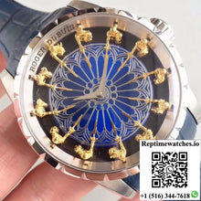 Roger Dubuis Excalibur Knights Of The Round Table II RDDBEX0495 Blue Dial - Watches