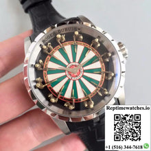 Roger Dubuis Excalibur RDDBEX0398 Green White Table Dial - Watches