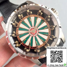 Roger Dubuis Excalibur RDDBEX0398 Green White Table Dial - Watches