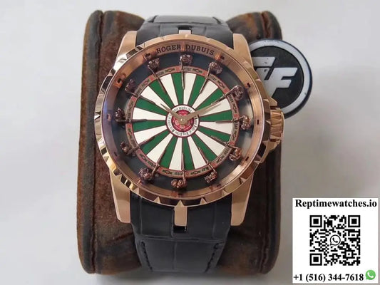 Roger Dubuis Excalibur RDDBEX0398 Knights of the Round Table II ZF Factory Rose Gold AI Factory