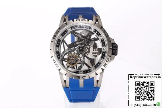 Roger Dubuis Excalibur RDDBEX0479 NEW Factory Tourbillon Titanium Case
