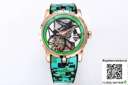 Roger Dubuis Excalibur RDDBEX0939 NEW Factory Rose Gold Buckle
