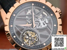Roger Dubuis Excalibur Skeleton Flying Tourbillon RDDBEX0392 Grey Skeleton Dial - Watches