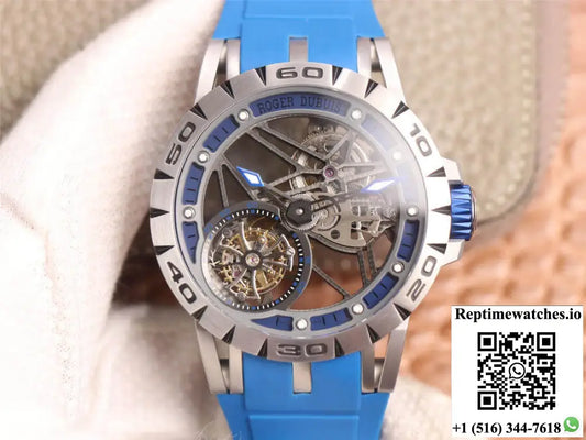 Roger Dubuis Excalibur Spidr RDDBEX0479 JB Factory Tourbillon Skeleton Dial AI Factory