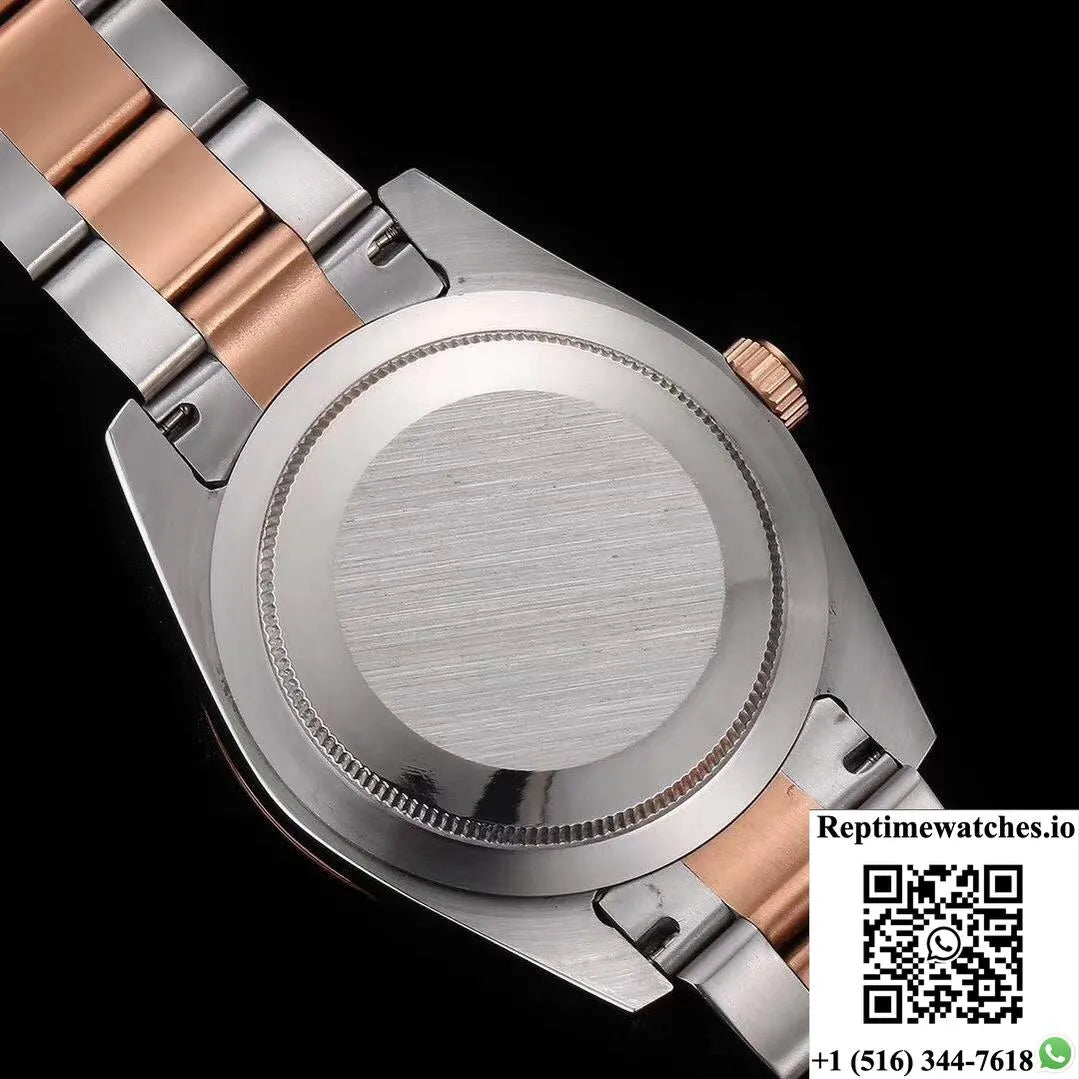 Rolex Air-King 116900 Rose Gold Jf Factory Black Dial-Rep Time Watches