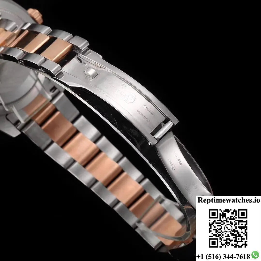 Rolex Air-King 116900 Rose Gold Jf Factory Black Dial-Rep Time Watches