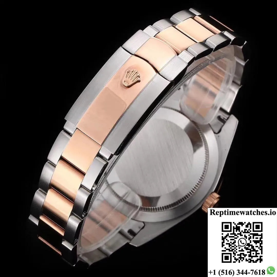 Rolex Air-King 116900 Rose Gold Jf Factory Black Dial-Rep Time Watches