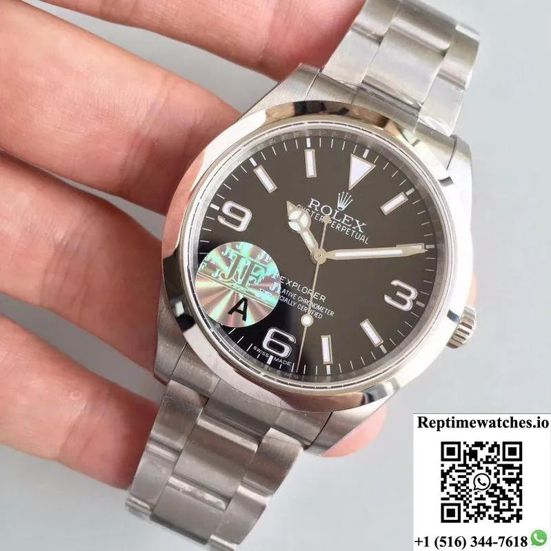 Rolex Air King M116900-0002 Jf Factory Black Dial-Rep Time Watches