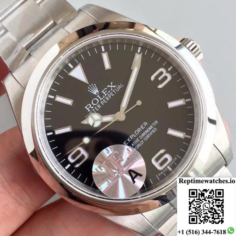 Rolex Air King M116900-0002 Jf Factory Black Dial-Rep Time Watches