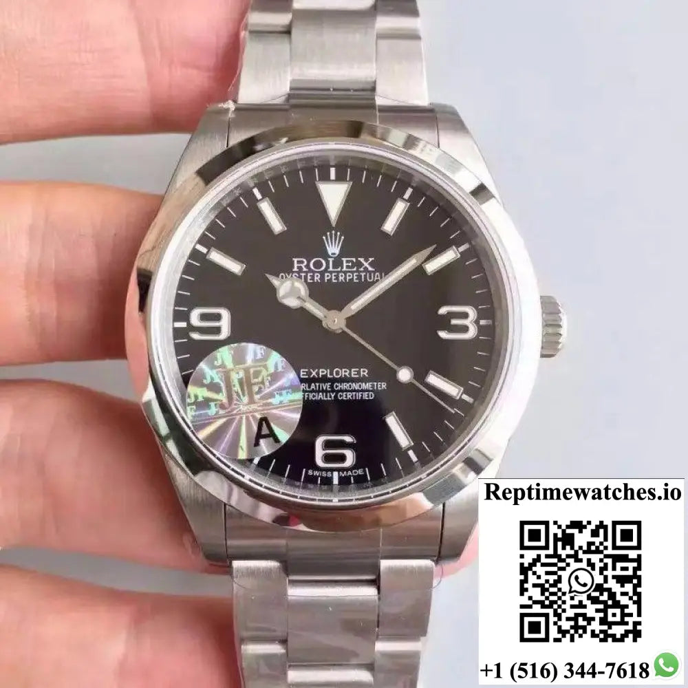 Rolex Air King M116900-0002 JF Factory Black Dial - Watches