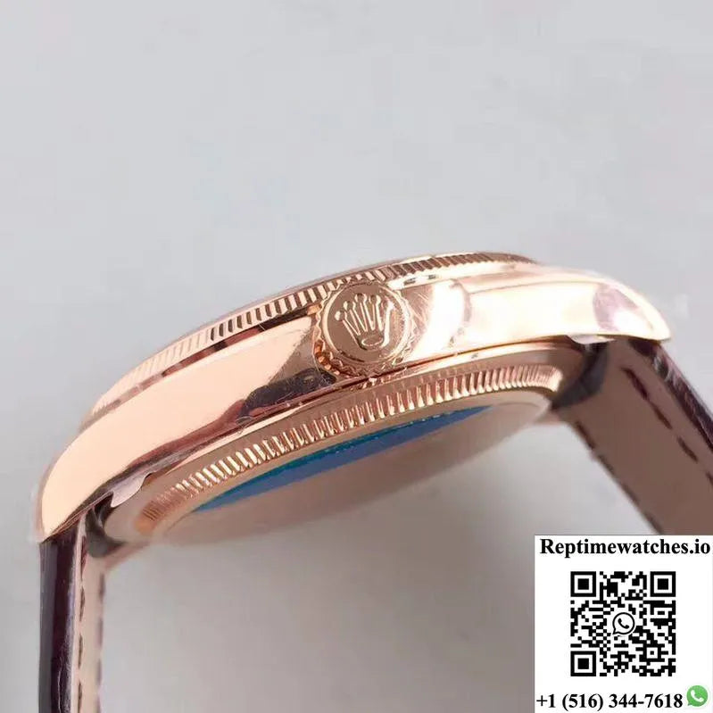 Rolex Cellini 50505 Mks Factory V4 White Dial-Rep Time Watches
