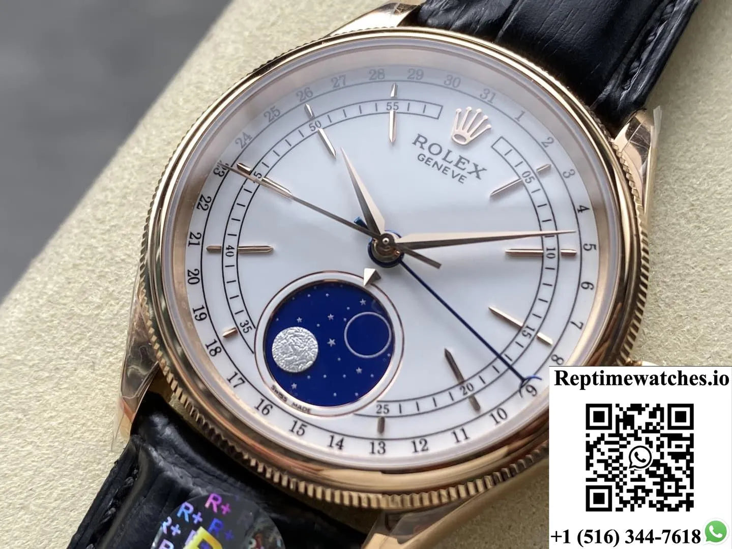 Rolex Cellini M50535-0002 R+ Factory Brown Strap-Rep Time Watches