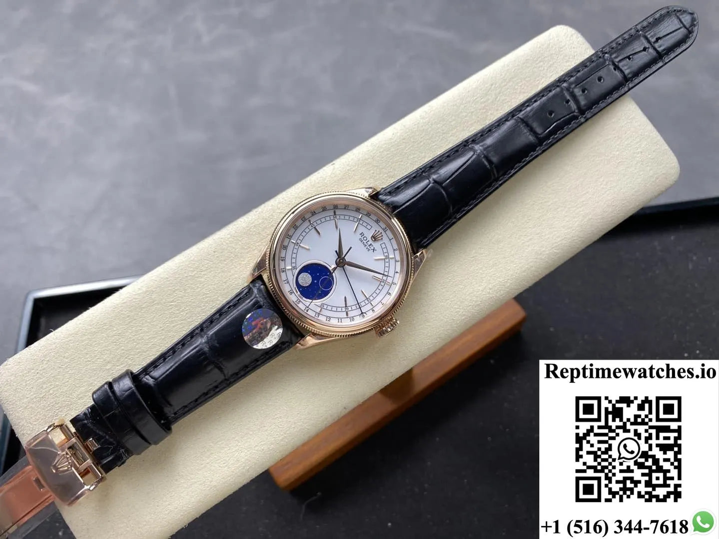 Rolex Cellini M50535-0002 R+ Factory Brown Strap-Rep Time Watches