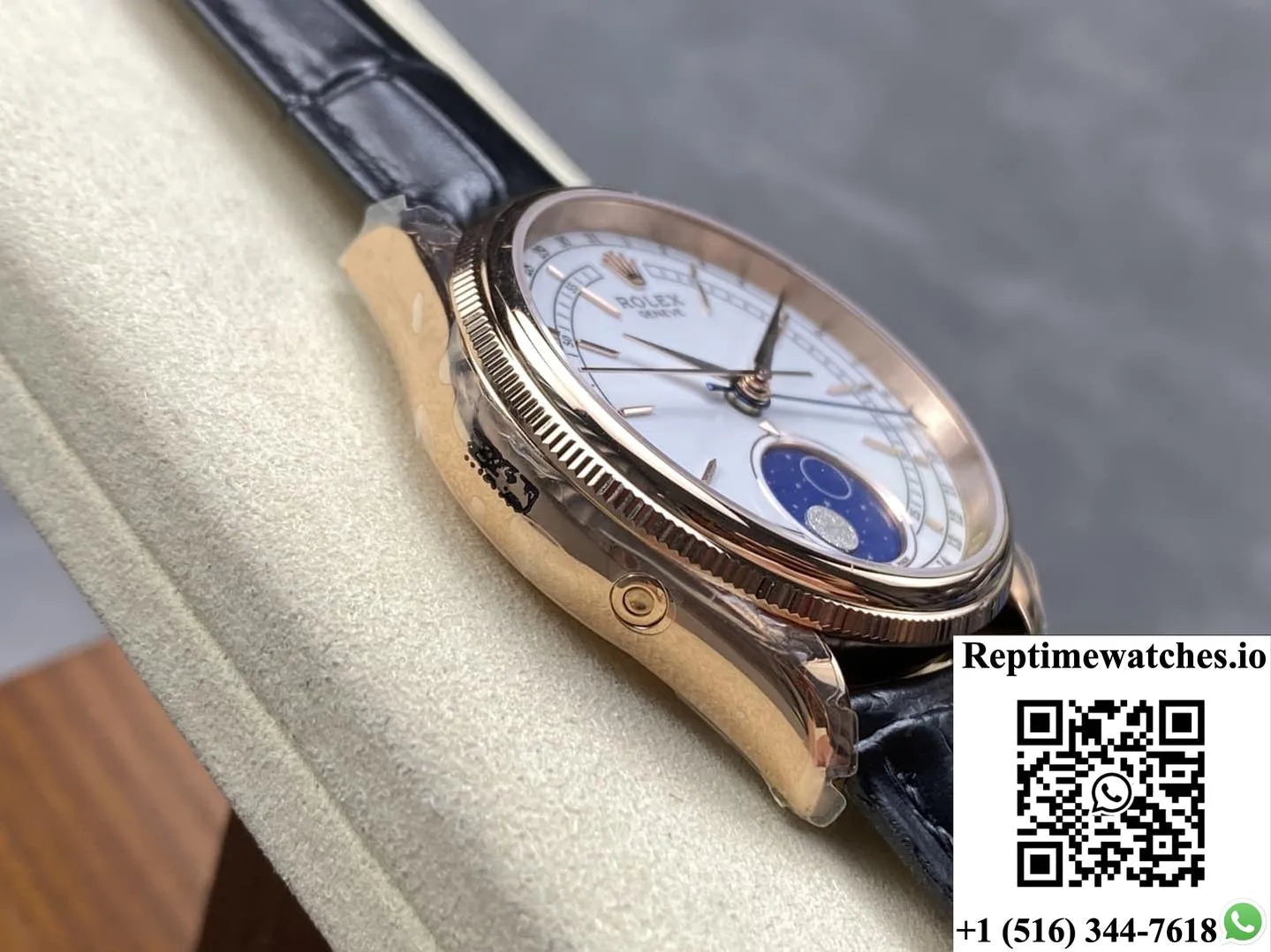 Rolex Cellini M50535-0002 R+ Factory Brown Strap-Rep Time Watches